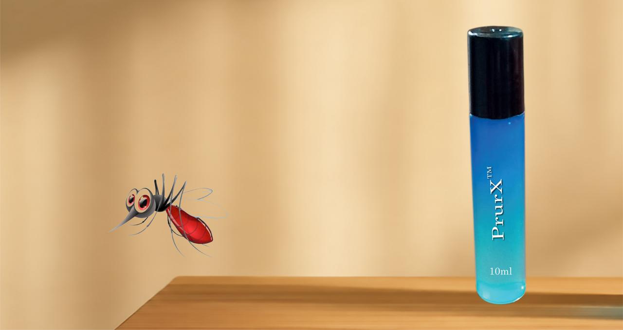 PrurX Mosquito Bite Relief Background
