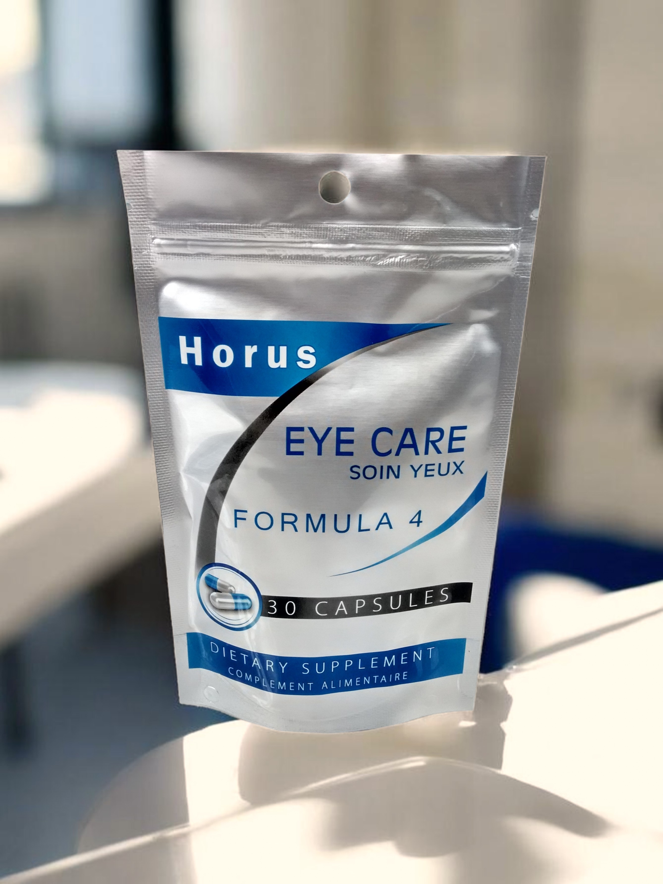 Horus Formula4 Pouch Packaging — Detail